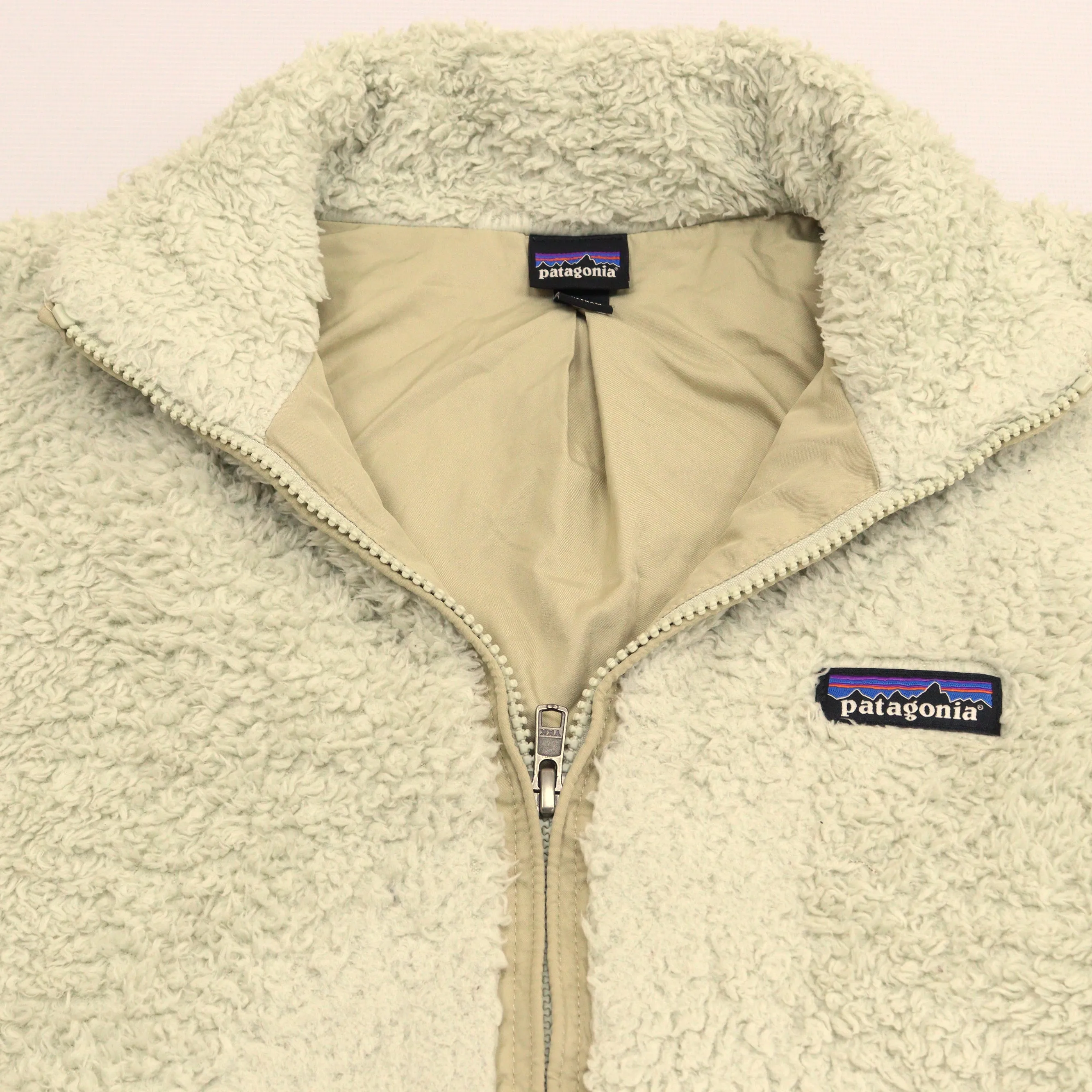 Patagonia Grey Furry Zip Up Fleece