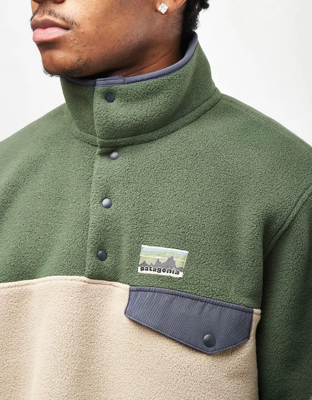 Patagonia Lightweight Synch Snap-T Fleece - Seabird Grey