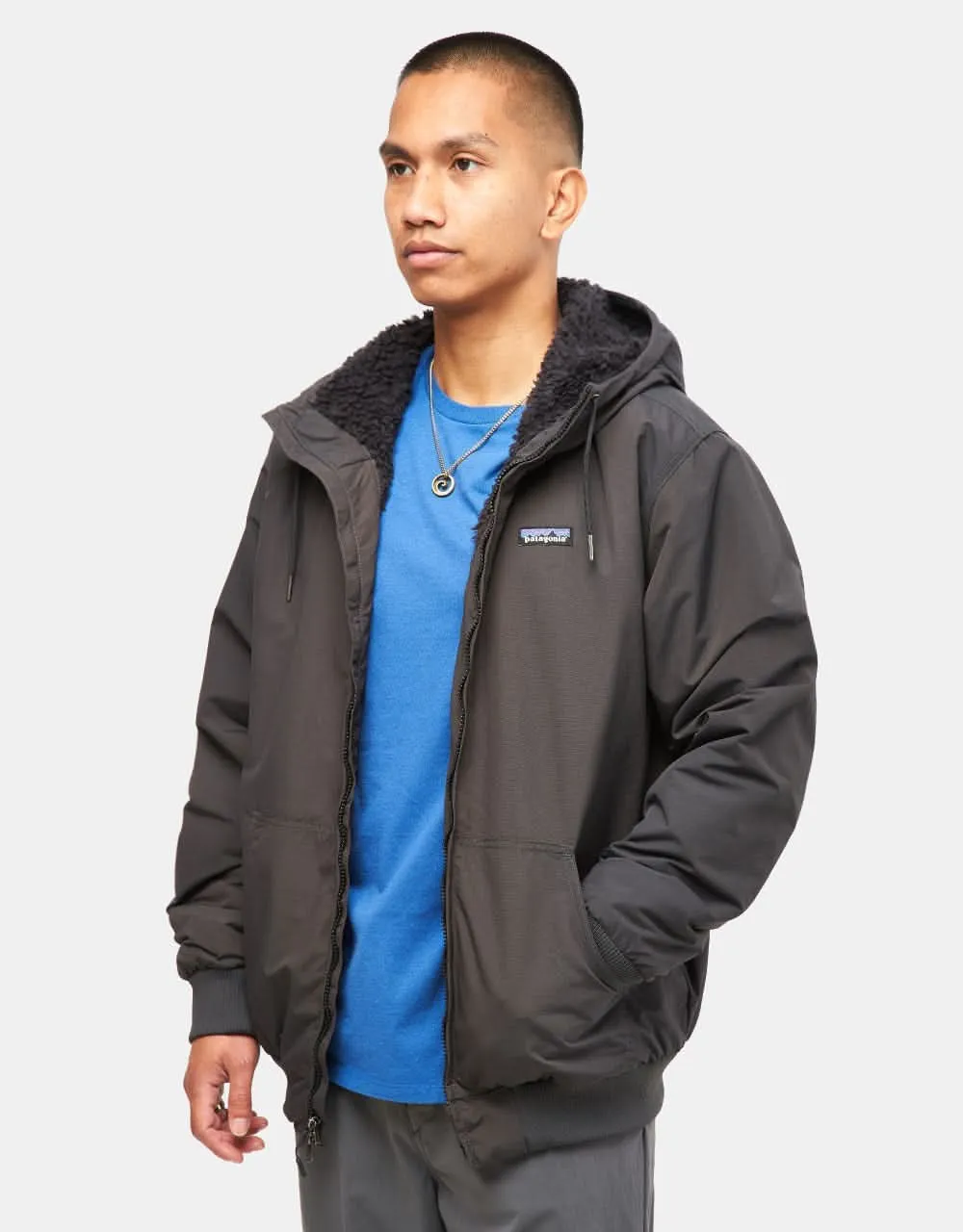 Patagonia Lined Isthmus Hoody Jacket - Ink Black