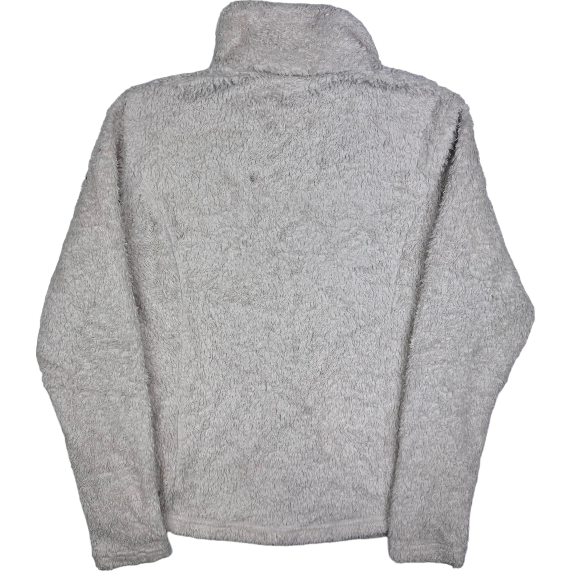 Patagonia Los Gatos Quarter Zip Teddy Fleece White