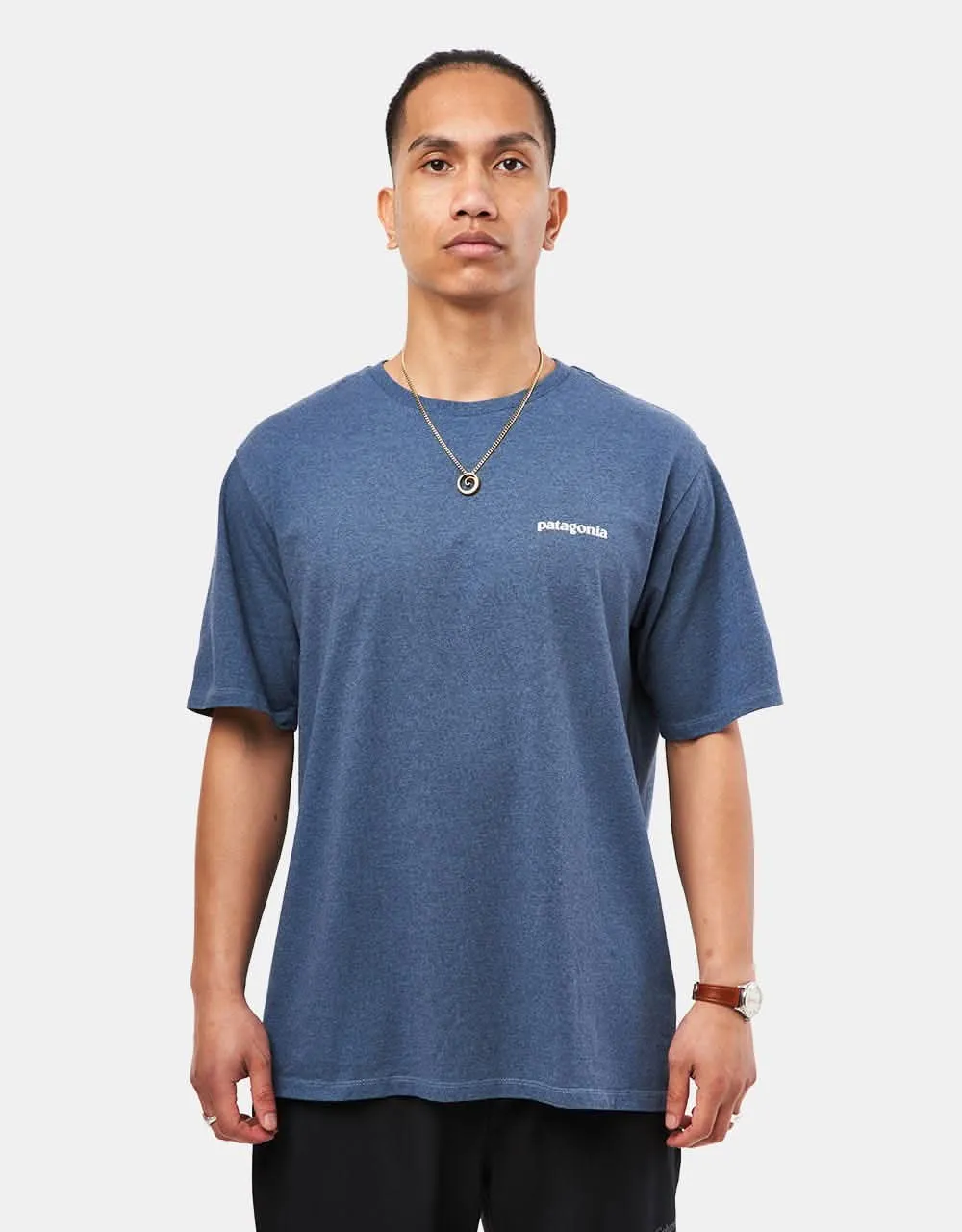 Patagonia P-6 Logo Responsibili-Tee - Utility Blue