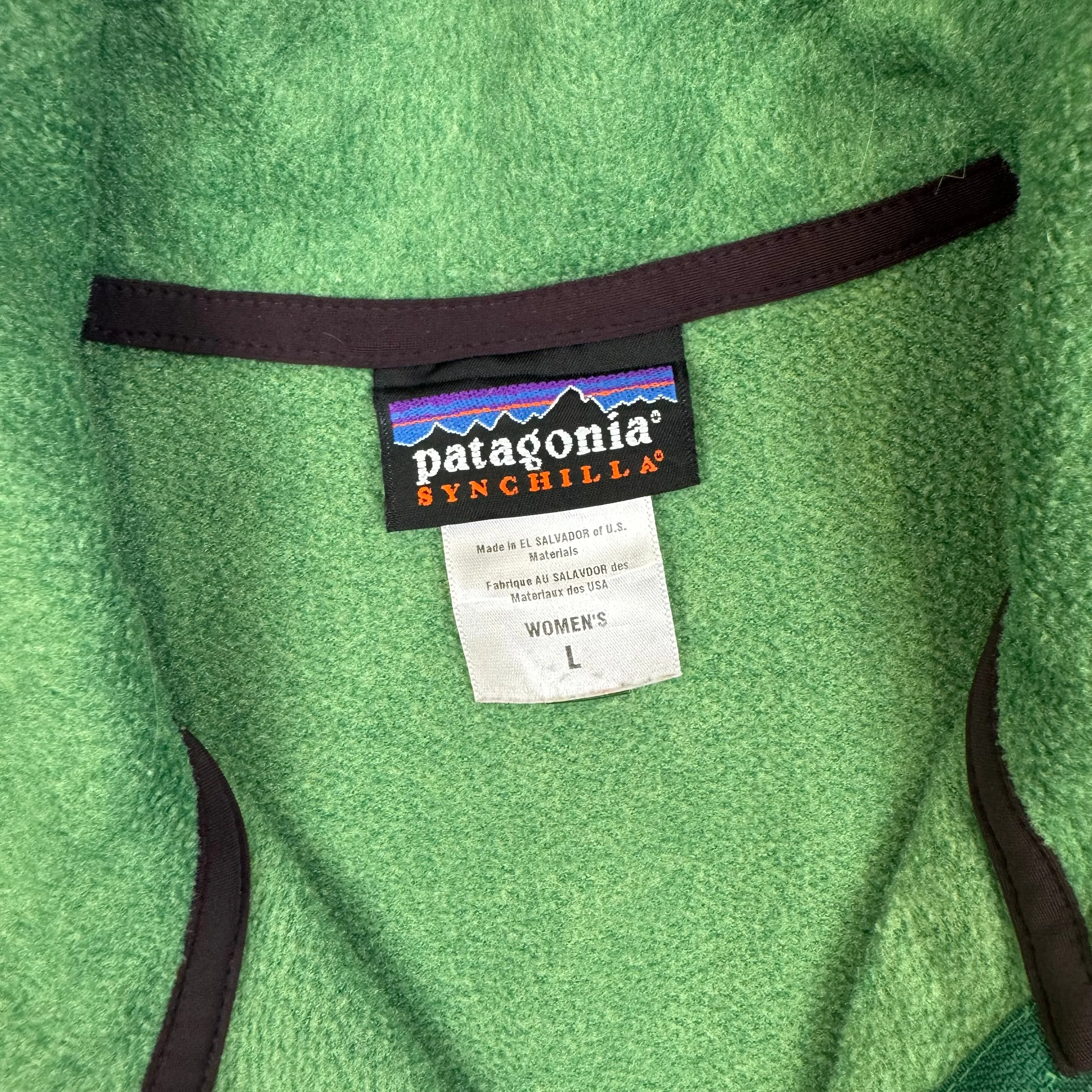 Patagonia Synchilla Full-Zip Fleece Green