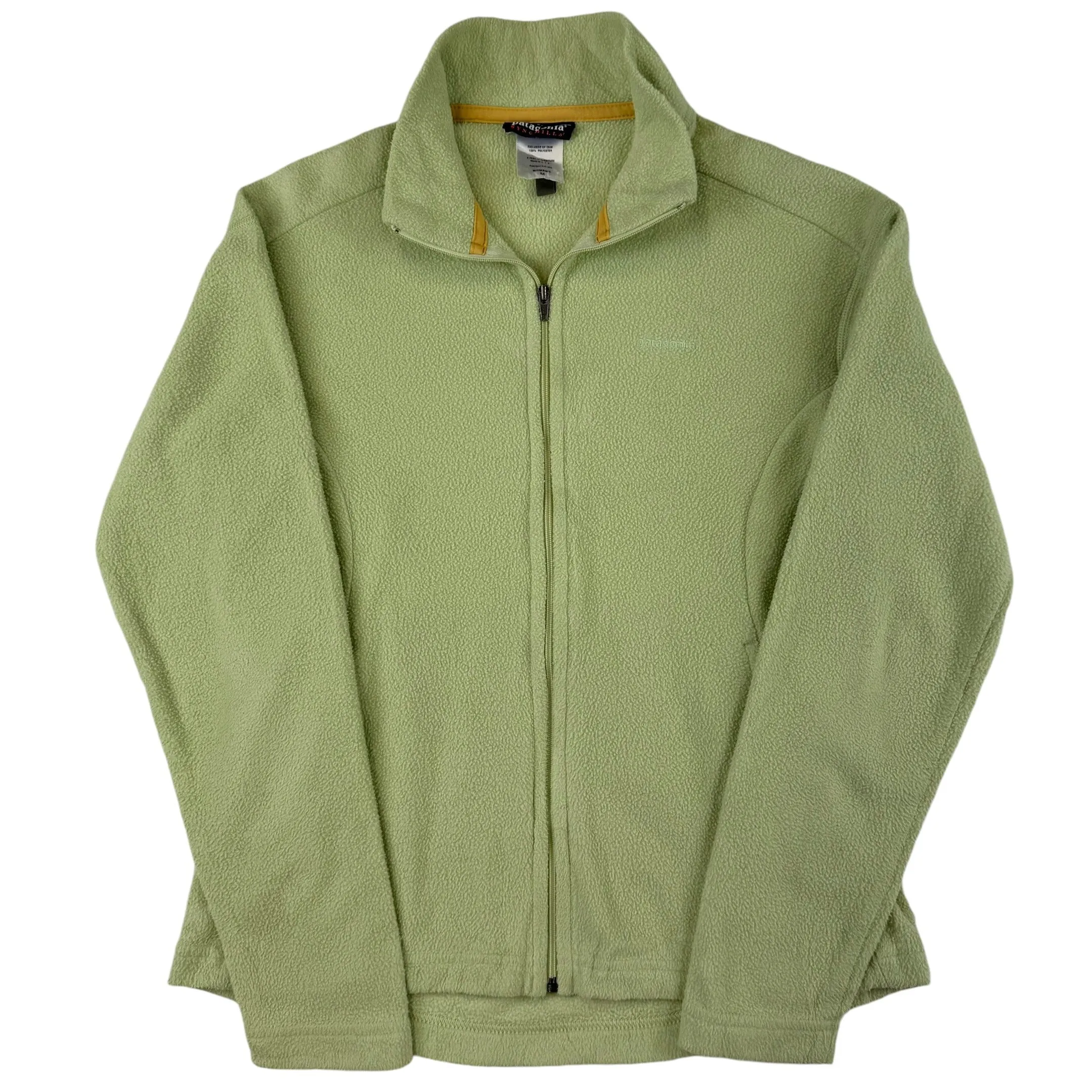 Patagonia Synchilla Zip-Up Fleece Lime Green