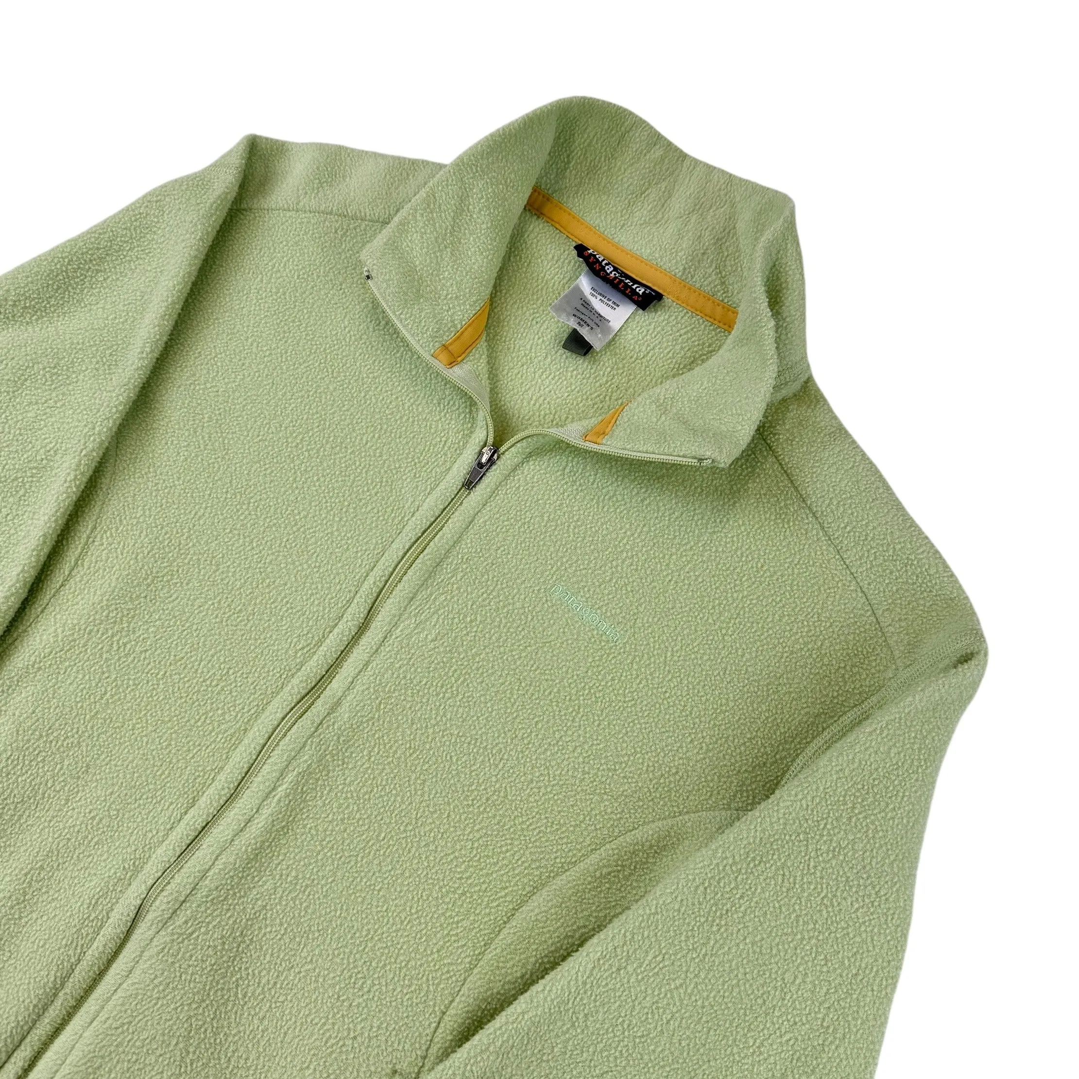 Patagonia Synchilla Zip-Up Fleece Lime Green