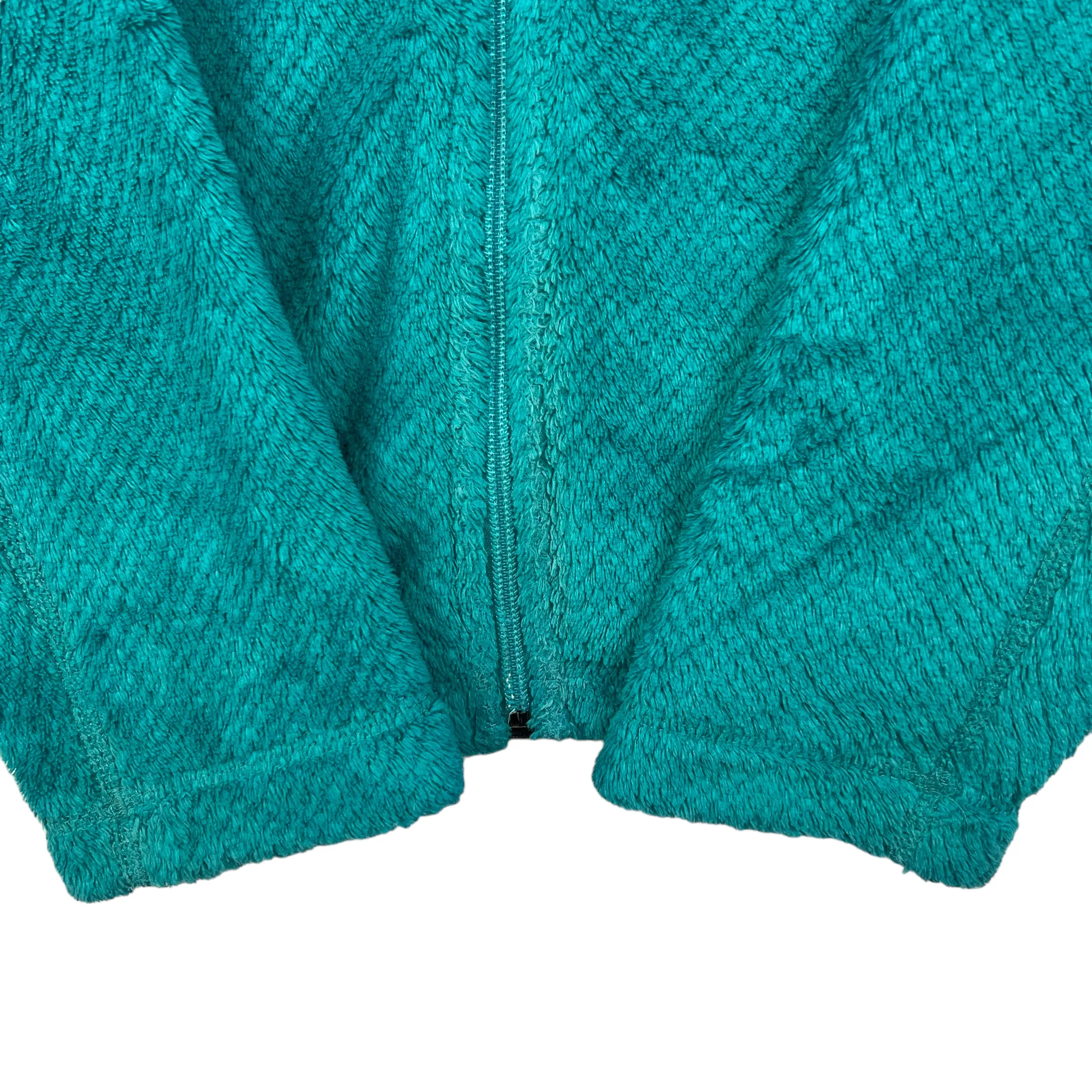 Patagonia Turquoise Blue Zip Up Fleece