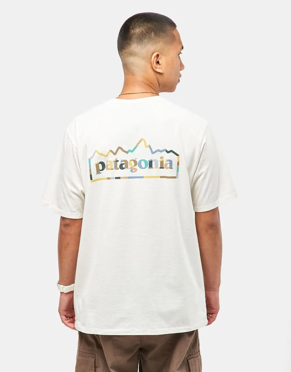 Patagonia Unity Fitz Responsibili-Tee - Birch White