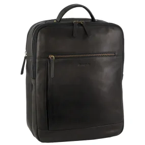 Pierre Cardin Leather Laptop Backpack PC3708