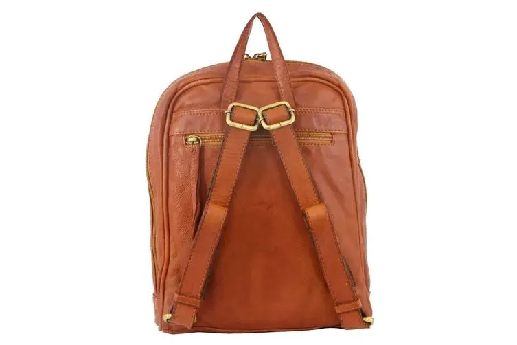 Pierre Cardin Woven Leather Backpack PC3305