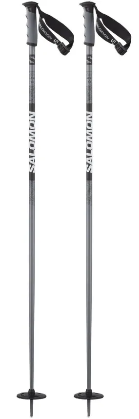 Poles Salomon ---Hacker S3 Black Steel Gray