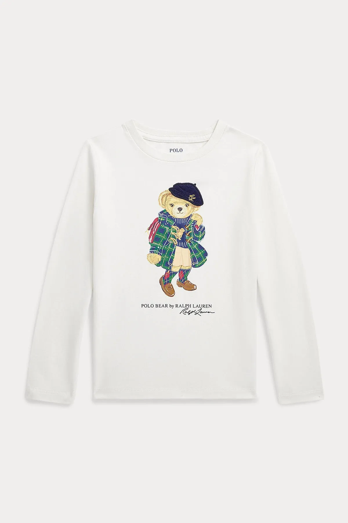 Polo Ralph Lauren Kids 2-4 Ya Kz ocuk Polo Bear T-shirt