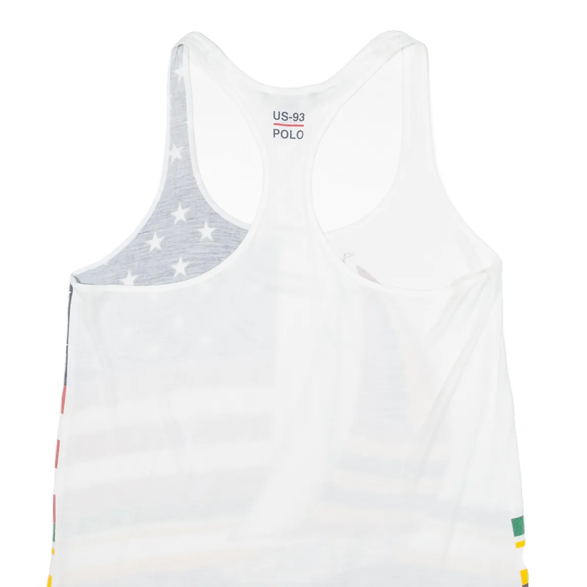 POLO RALPH LAUREN Mens Vest White Sleeveless USA XS