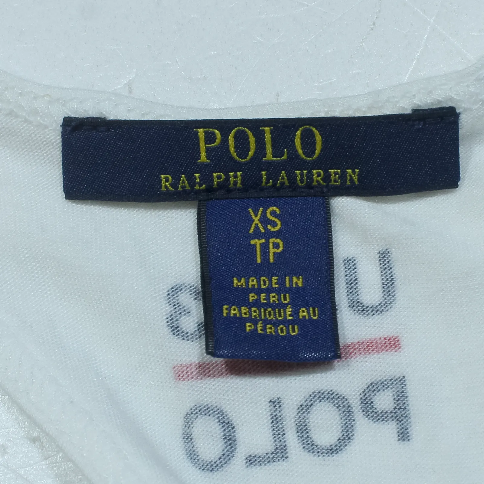 POLO RALPH LAUREN Mens Vest White Sleeveless USA XS