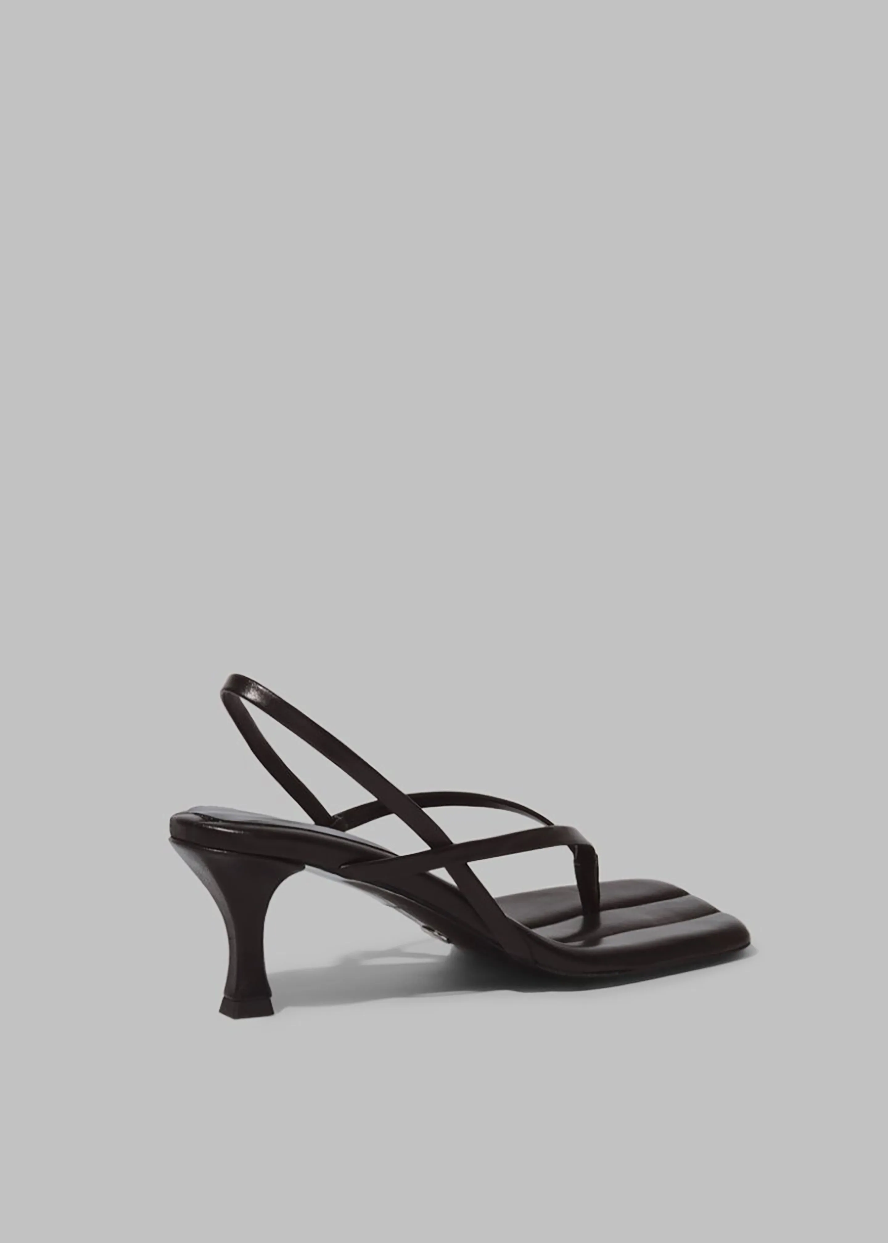 Proenza Schouler Square Thong Sandals - Black