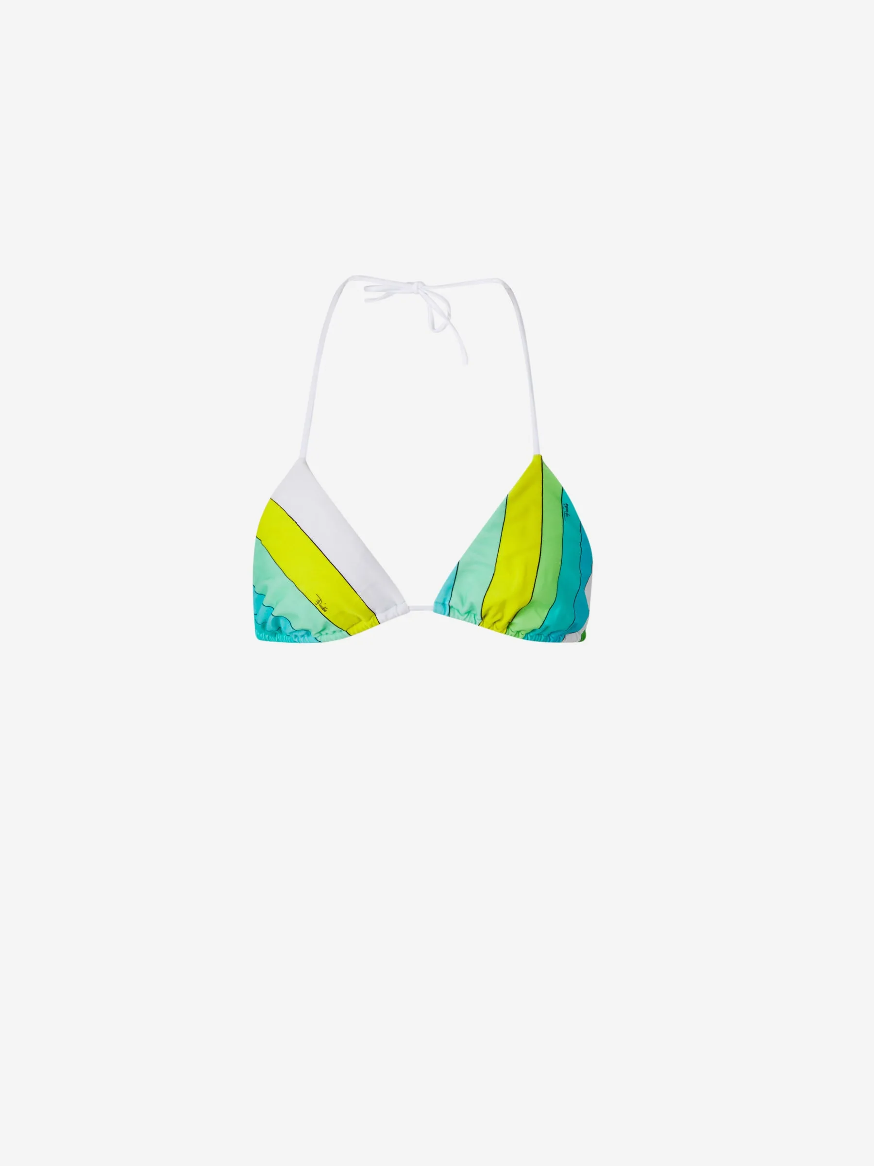 Pucci Top Bikini Motivo Vivara 