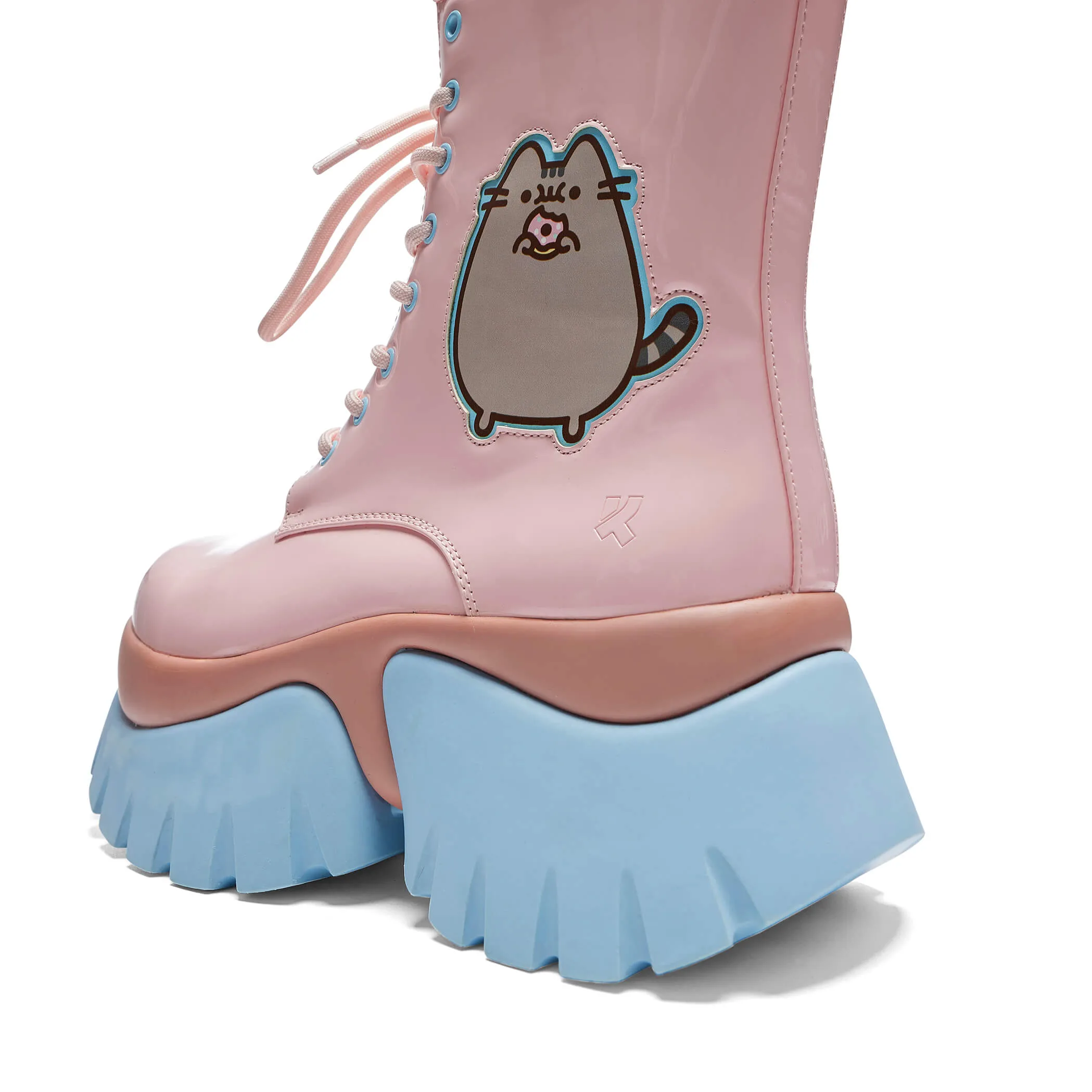 Pusheen Doughnuts Pastel Patent Boots