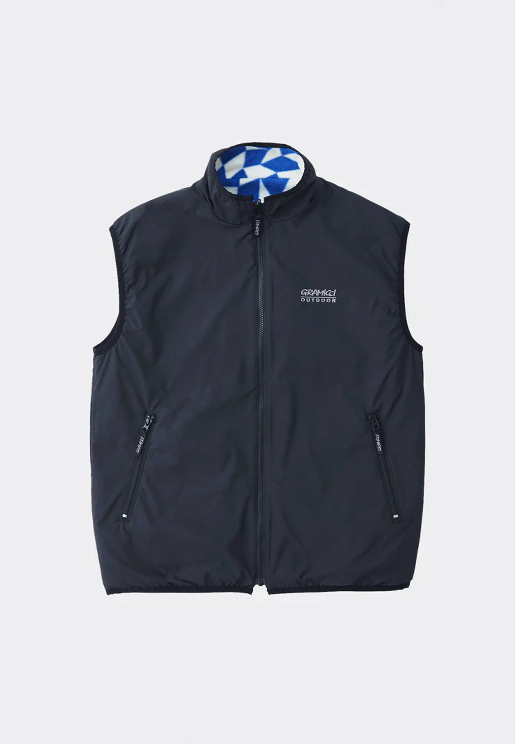 Reversible Vest - Blue Check