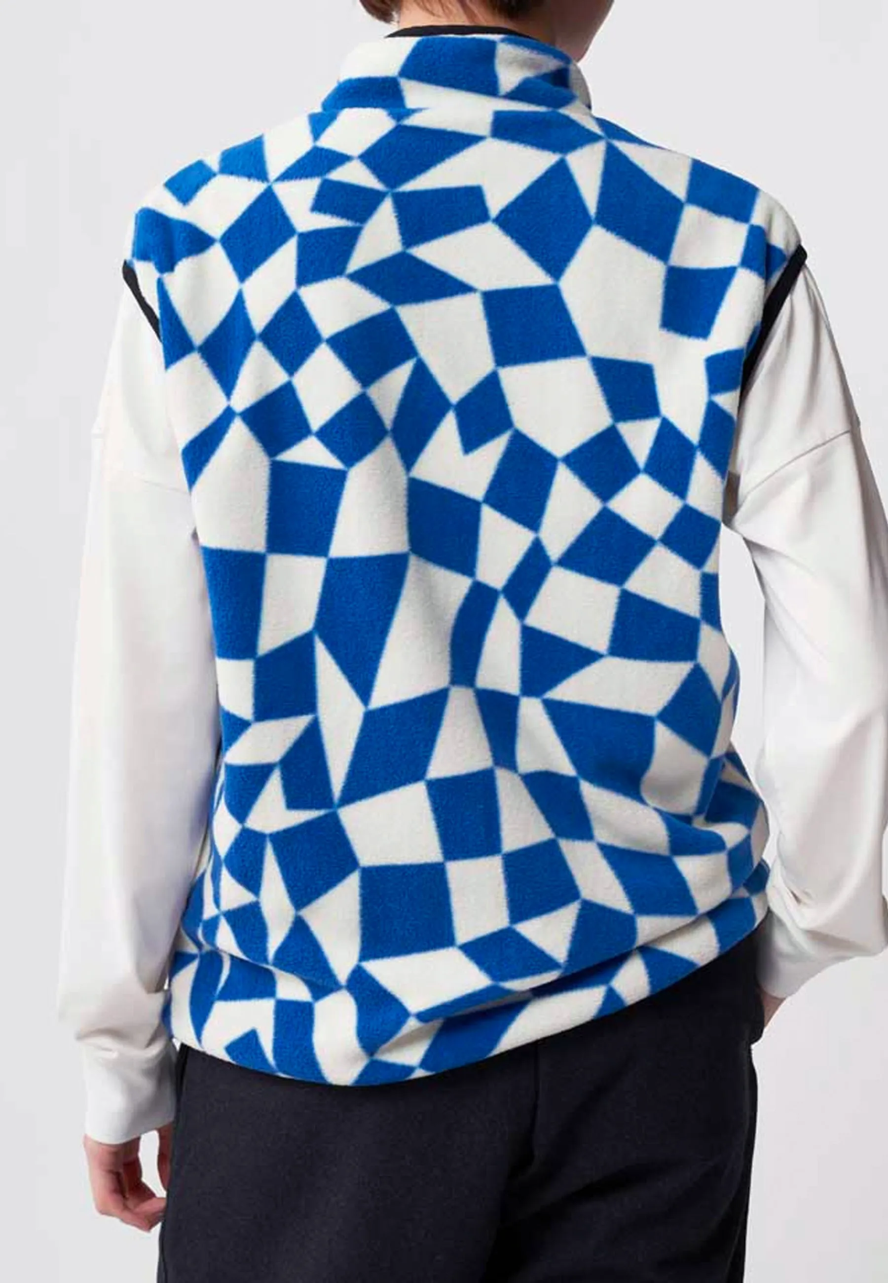 Reversible Vest - Blue Check