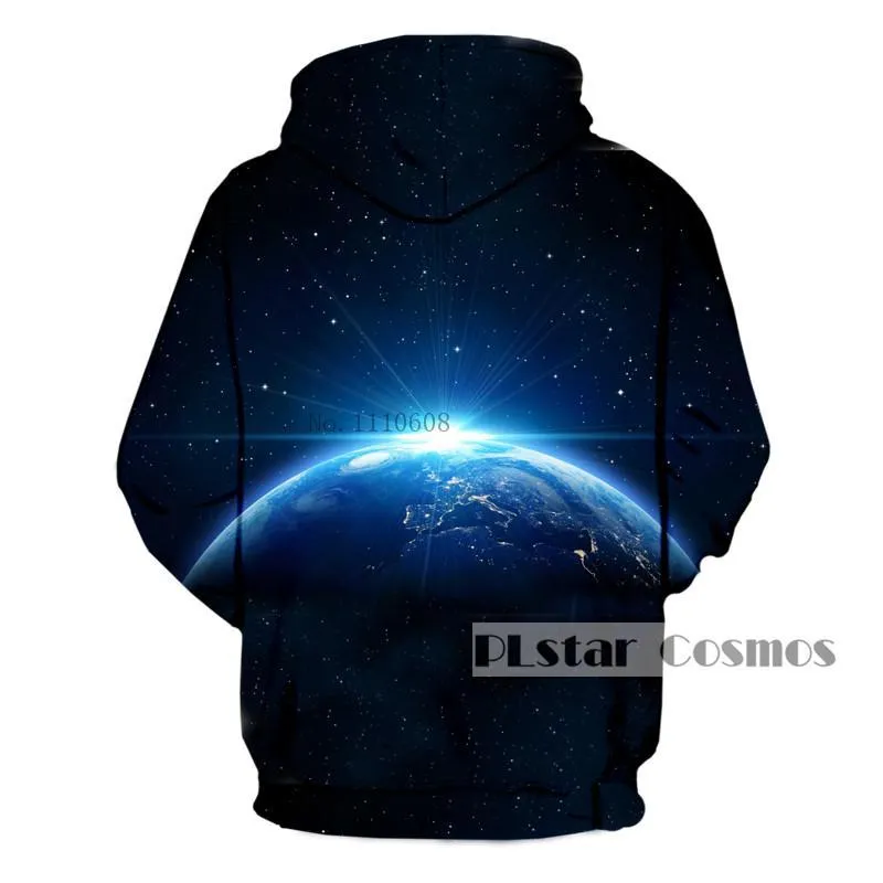 Rising Sun Planet Earth Hoodie