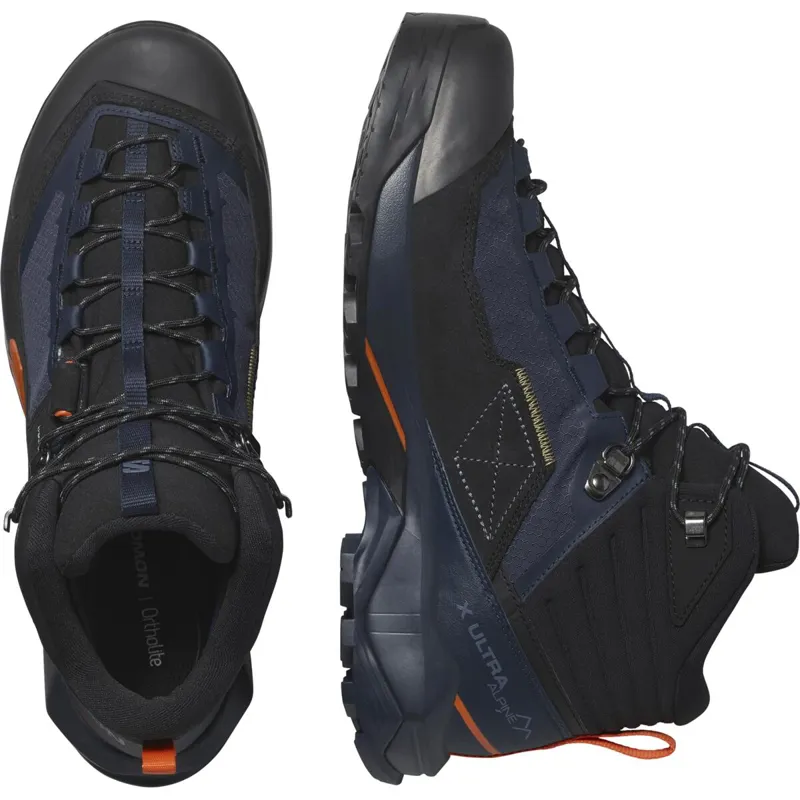 Salomon Men's X Ultra Alpine Mid GTX Blue/Black/Orange