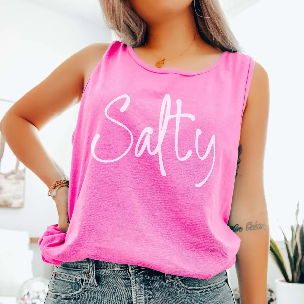 Salty Comfort Color Tank