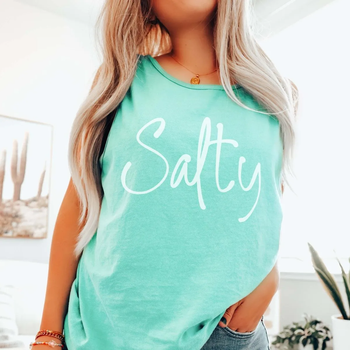 Salty Comfort Color Tank