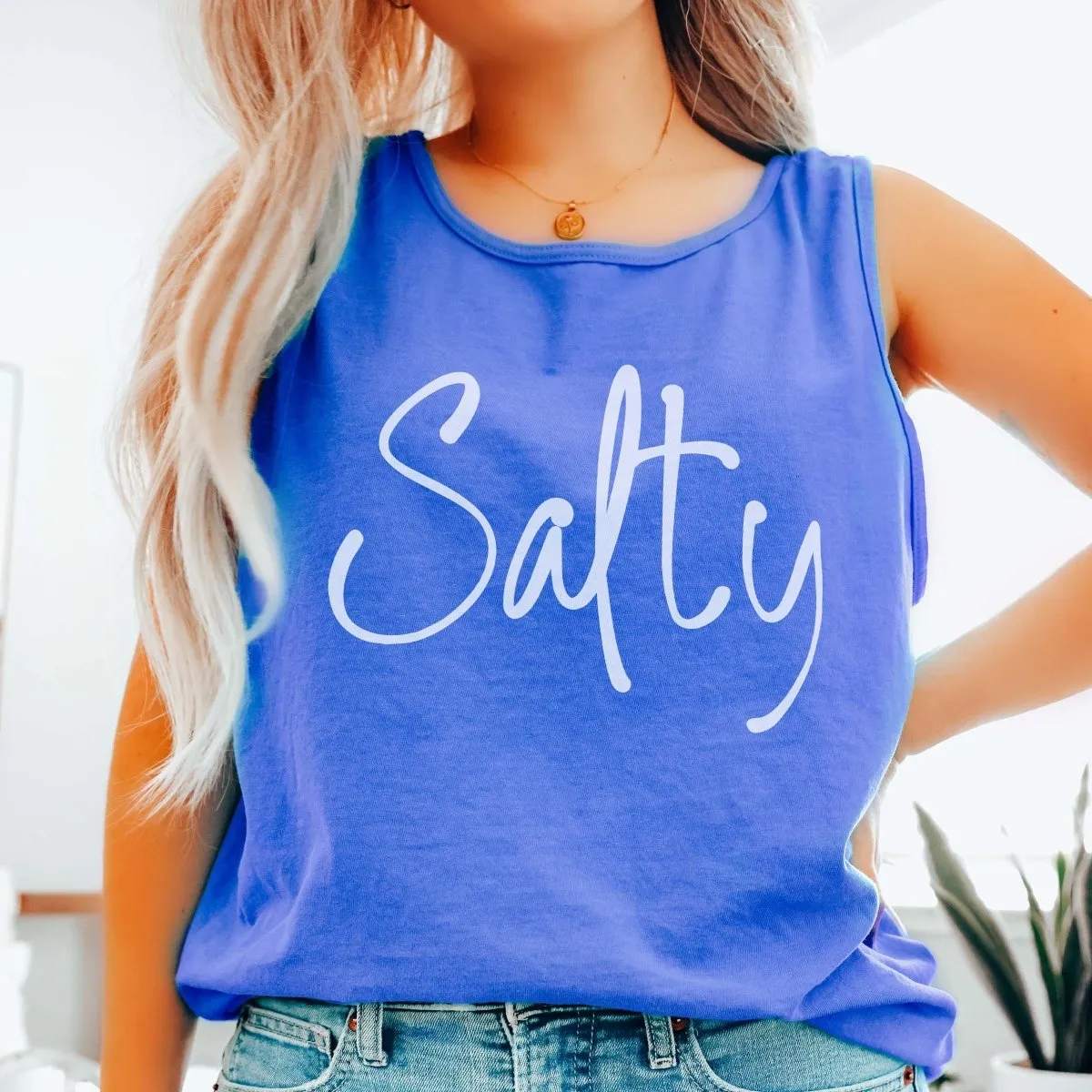 Salty Comfort Color Tank