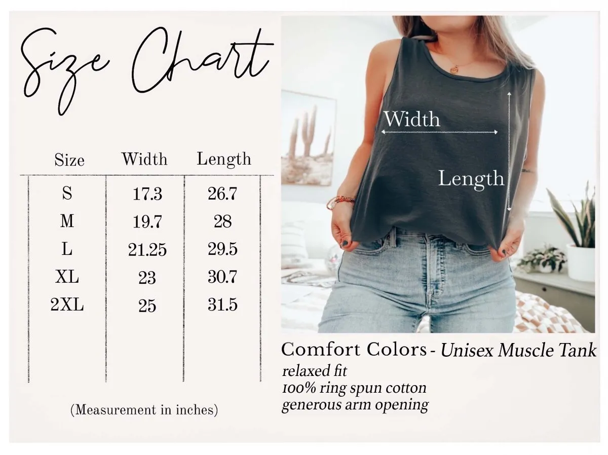 Salty Comfort Color Tank