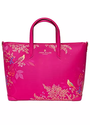 Sara Miller Chelsea Pink Medium Tote Bag | Grattan