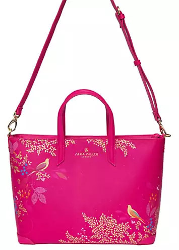 Sara Miller Chelsea Pink Medium Tote Bag | Grattan