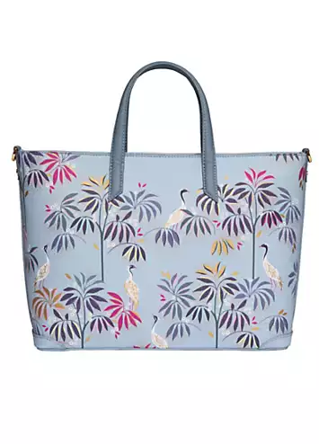 Sara Miller Crane Garden Medium Tote Bag | Grattan