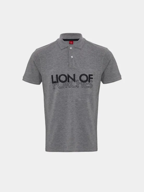 Slim fit pique polo shirt