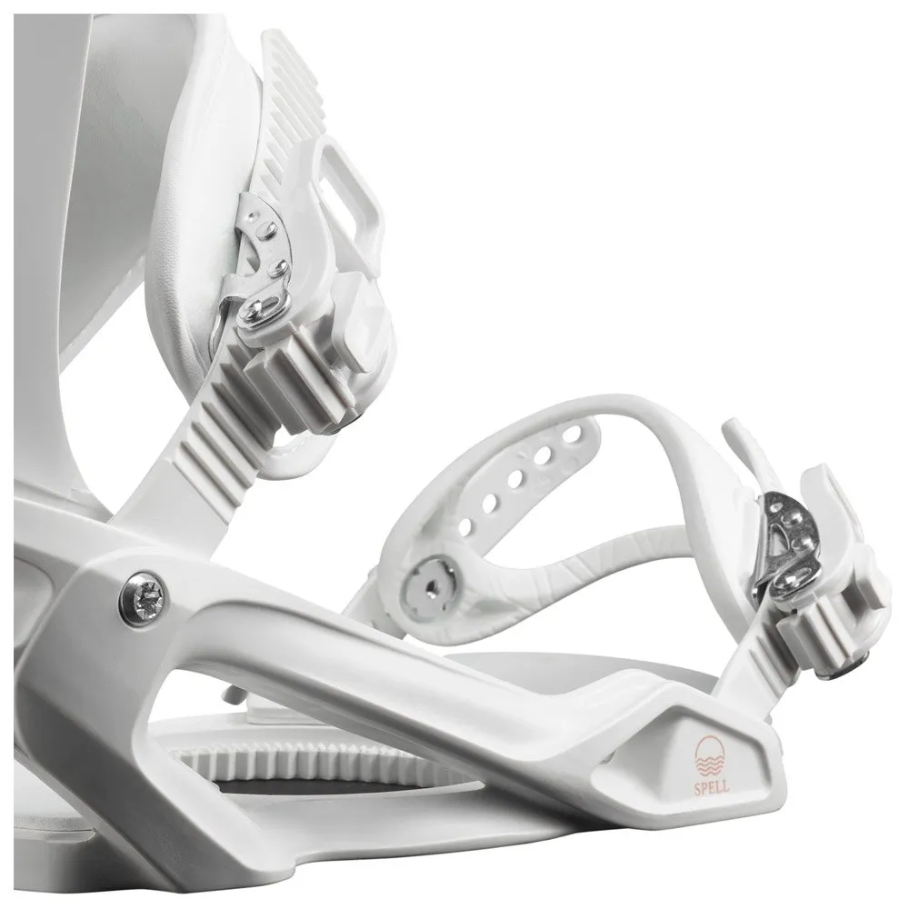 Snowboard binding Salomon ---Spell White