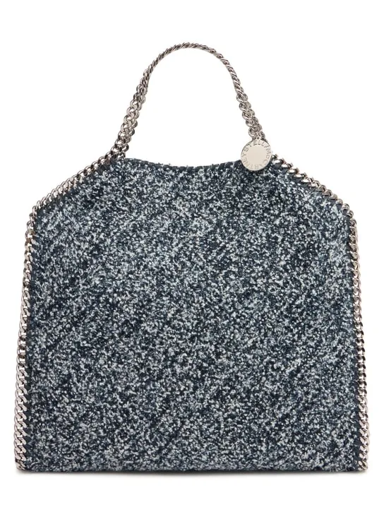 Stella McCartney   Falabella eco denim tweed tote bag 