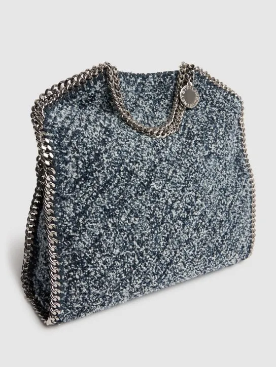 Stella McCartney   Falabella eco denim tweed tote bag 