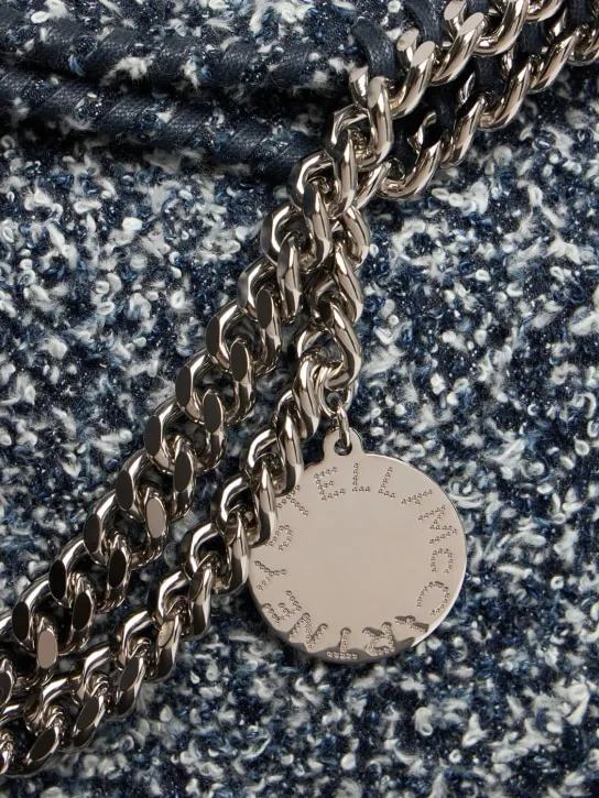 Stella McCartney   Falabella eco denim tweed tote bag 