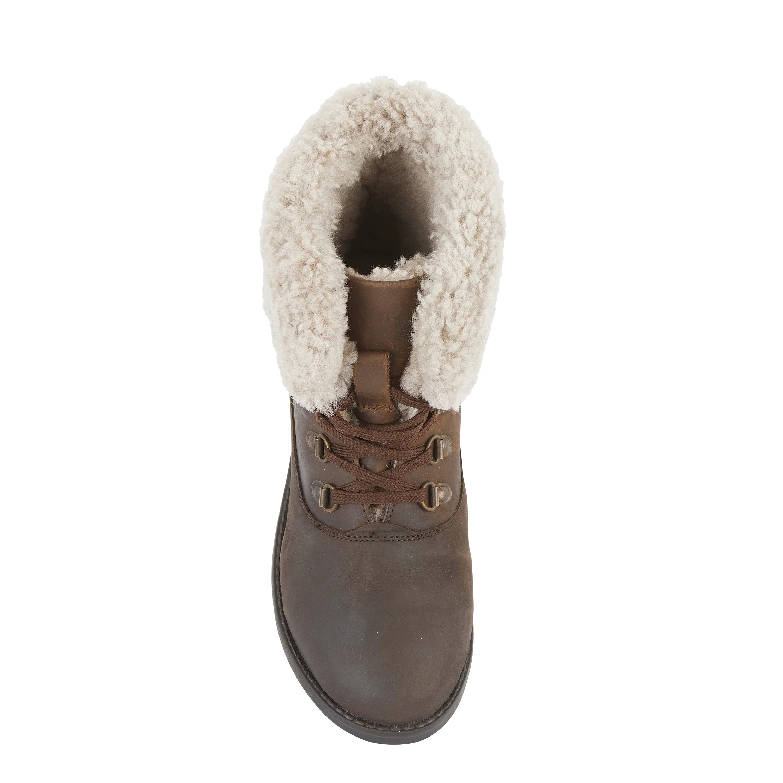 STOWE Womens Leather Sheepskin Boots