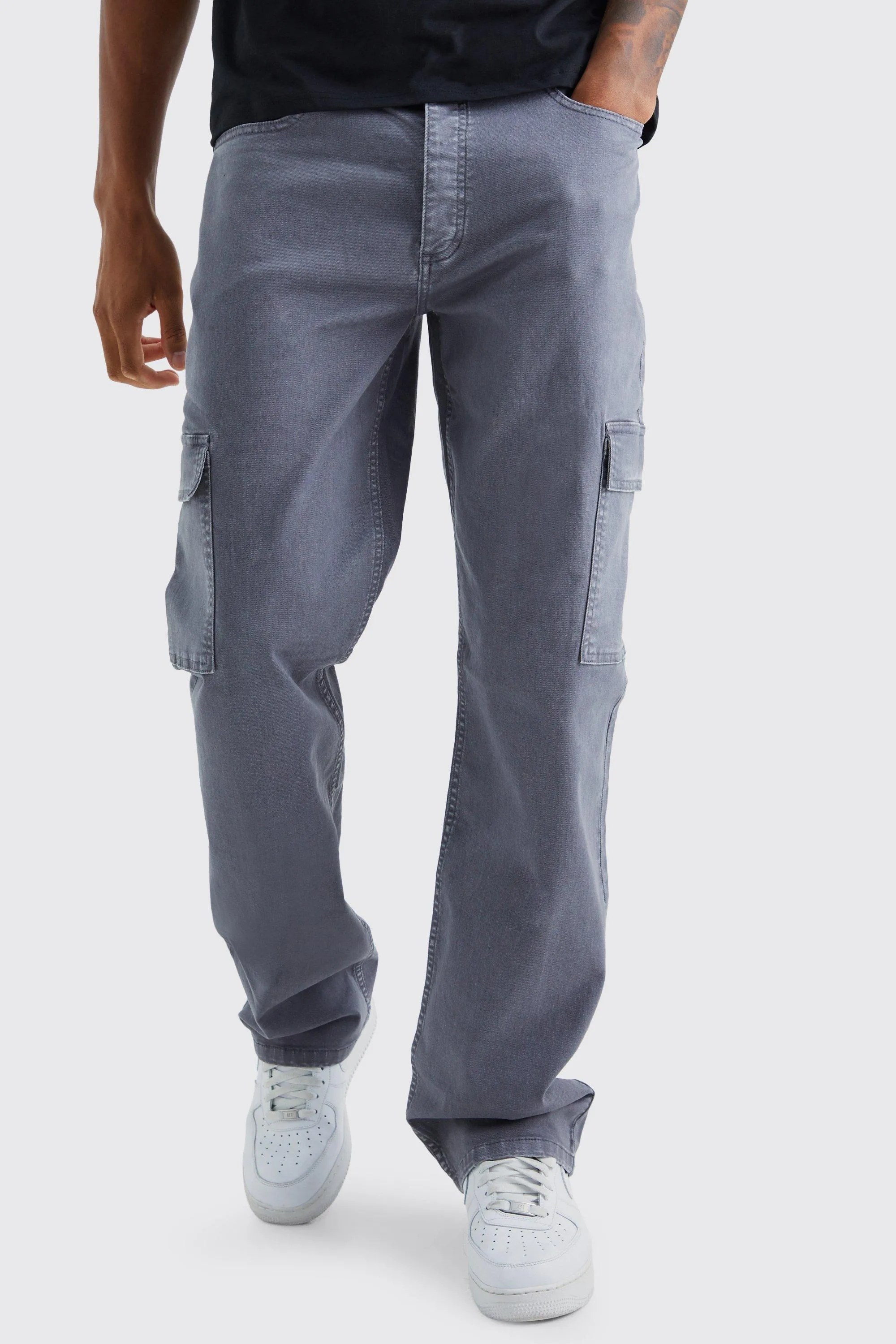 Tall Relaxed Overdye Cargo Pants