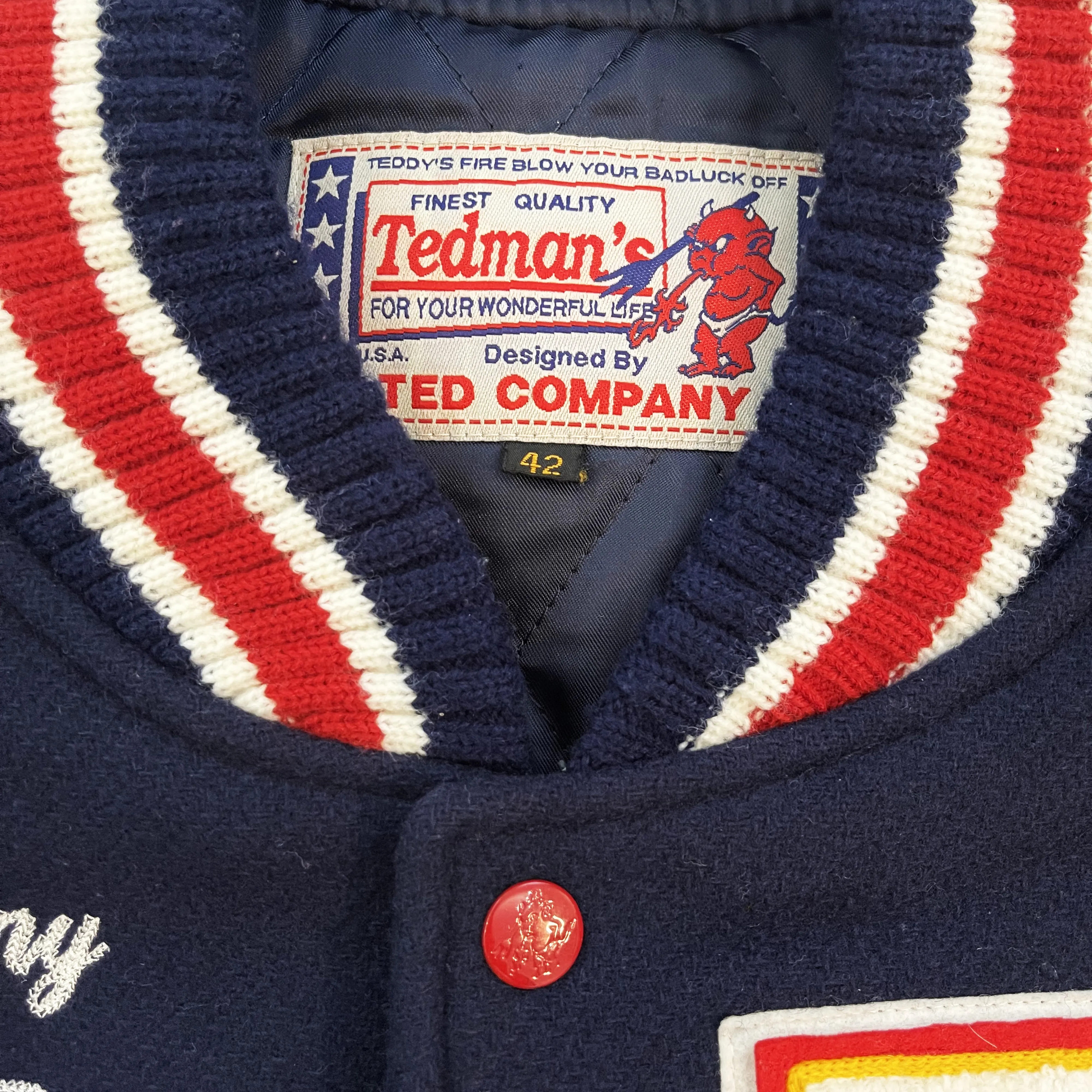 Tedman's Varsity Jacket - L