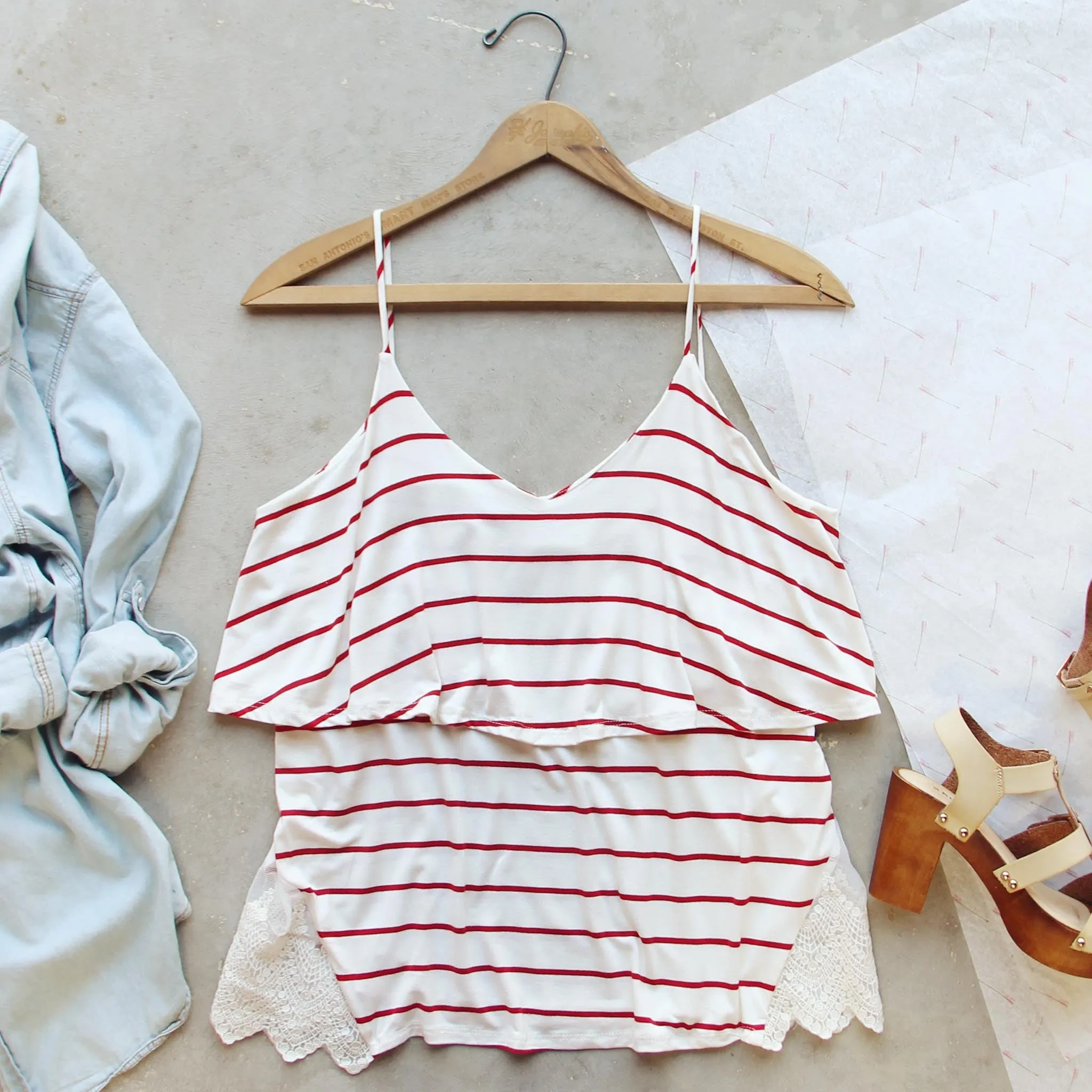 The Boyfriend Stripe Tank