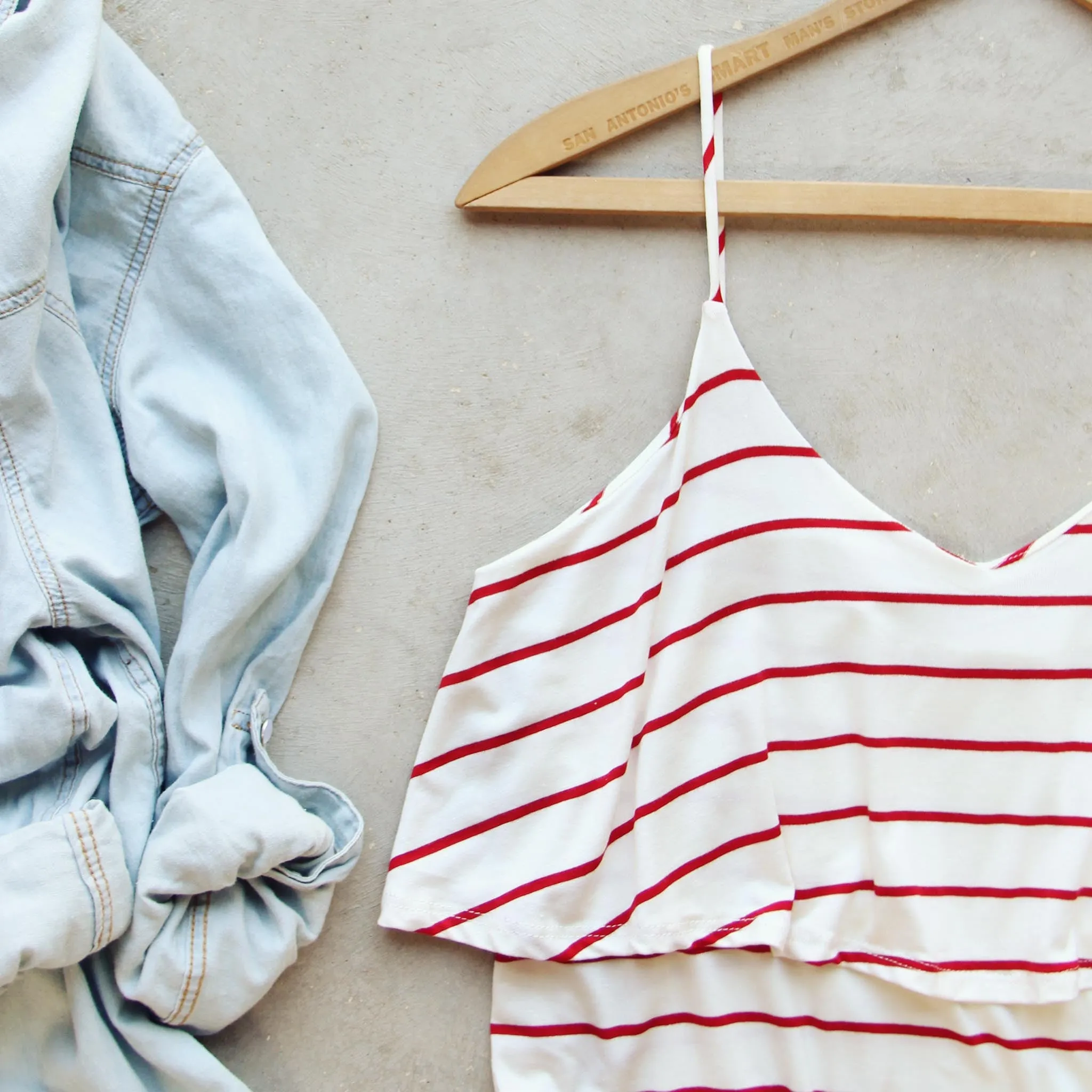 The Boyfriend Stripe Tank