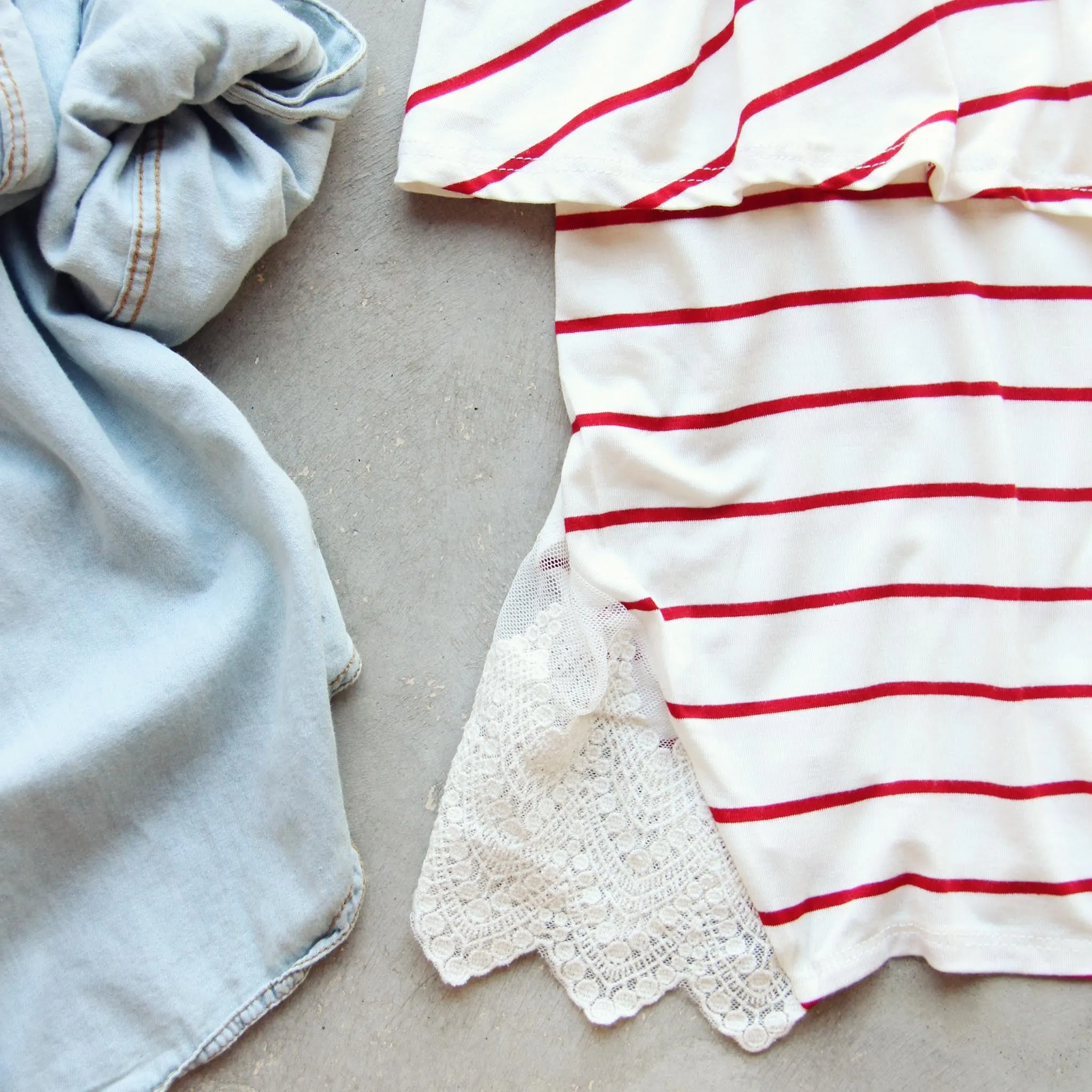 The Boyfriend Stripe Tank