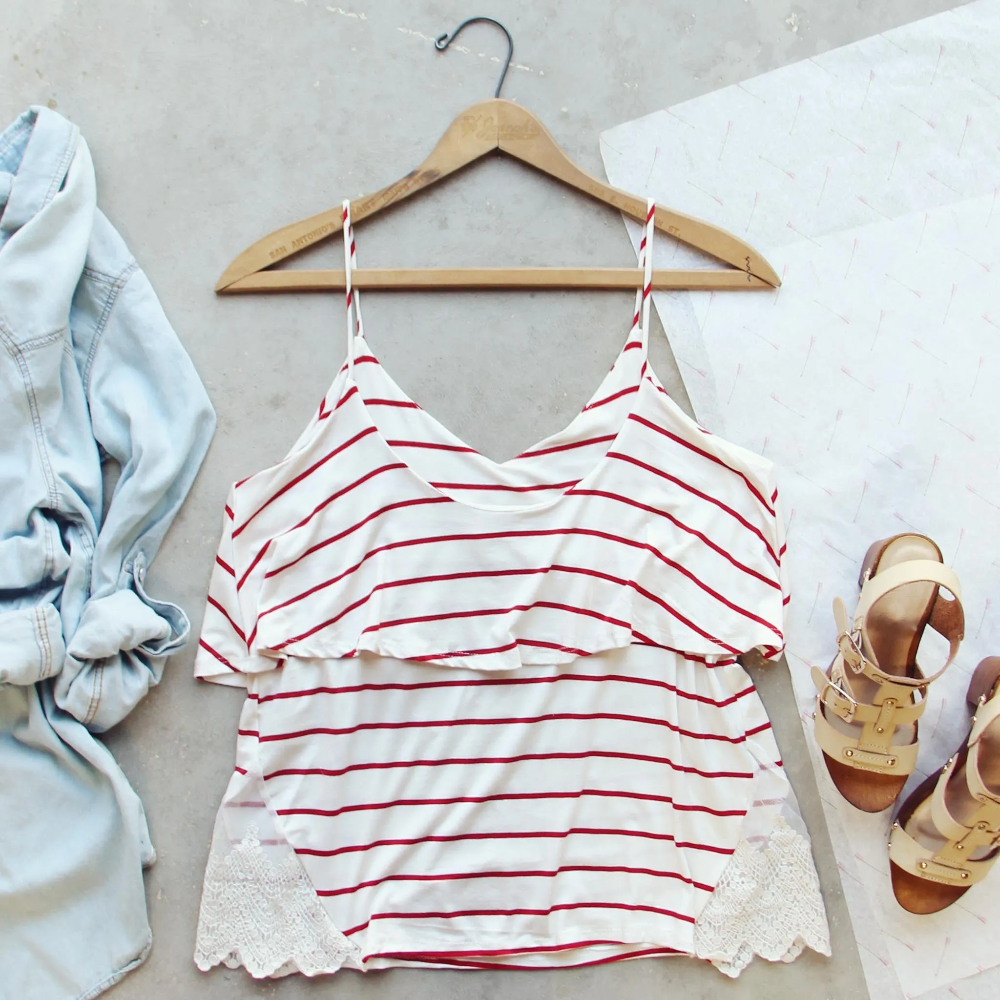 The Boyfriend Stripe Tank