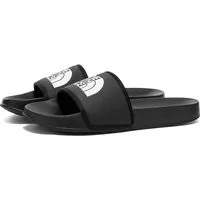 The North Face Women's Base Camp Slide III in Black/White