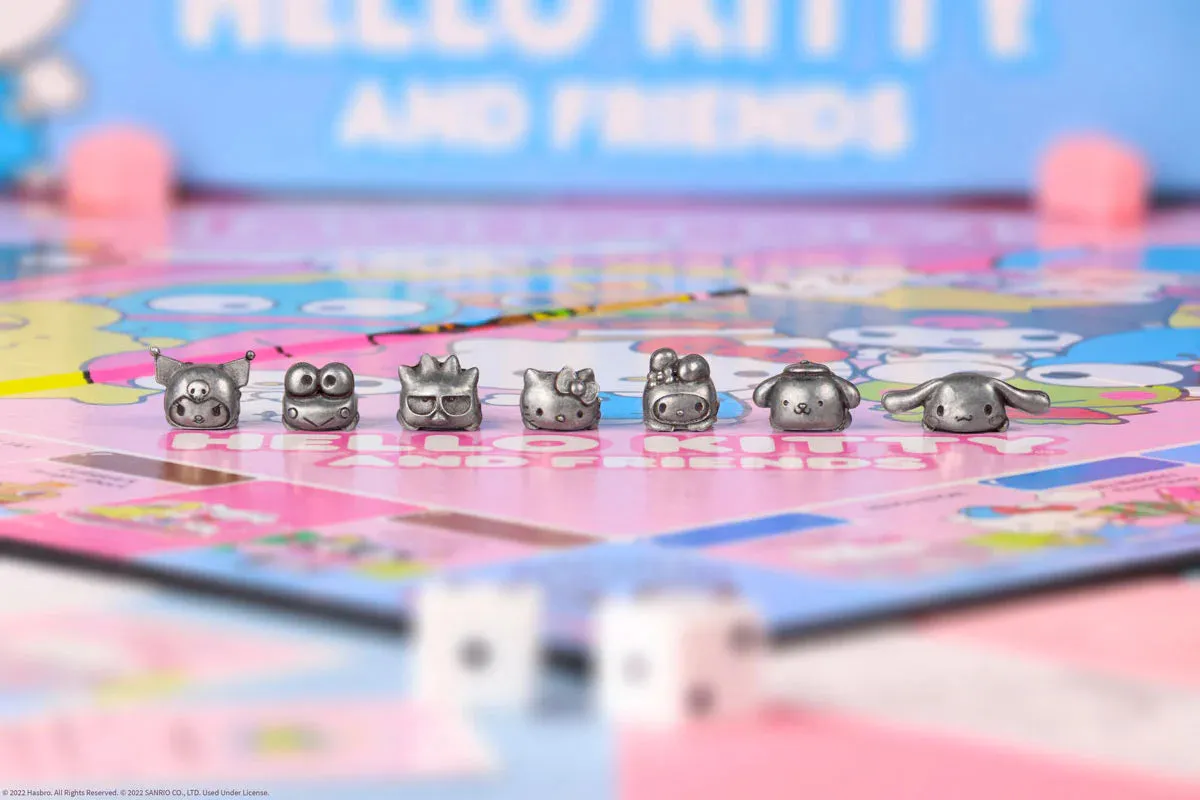 The OP Games Monopoly: Hello Kitty & Friends Board Game