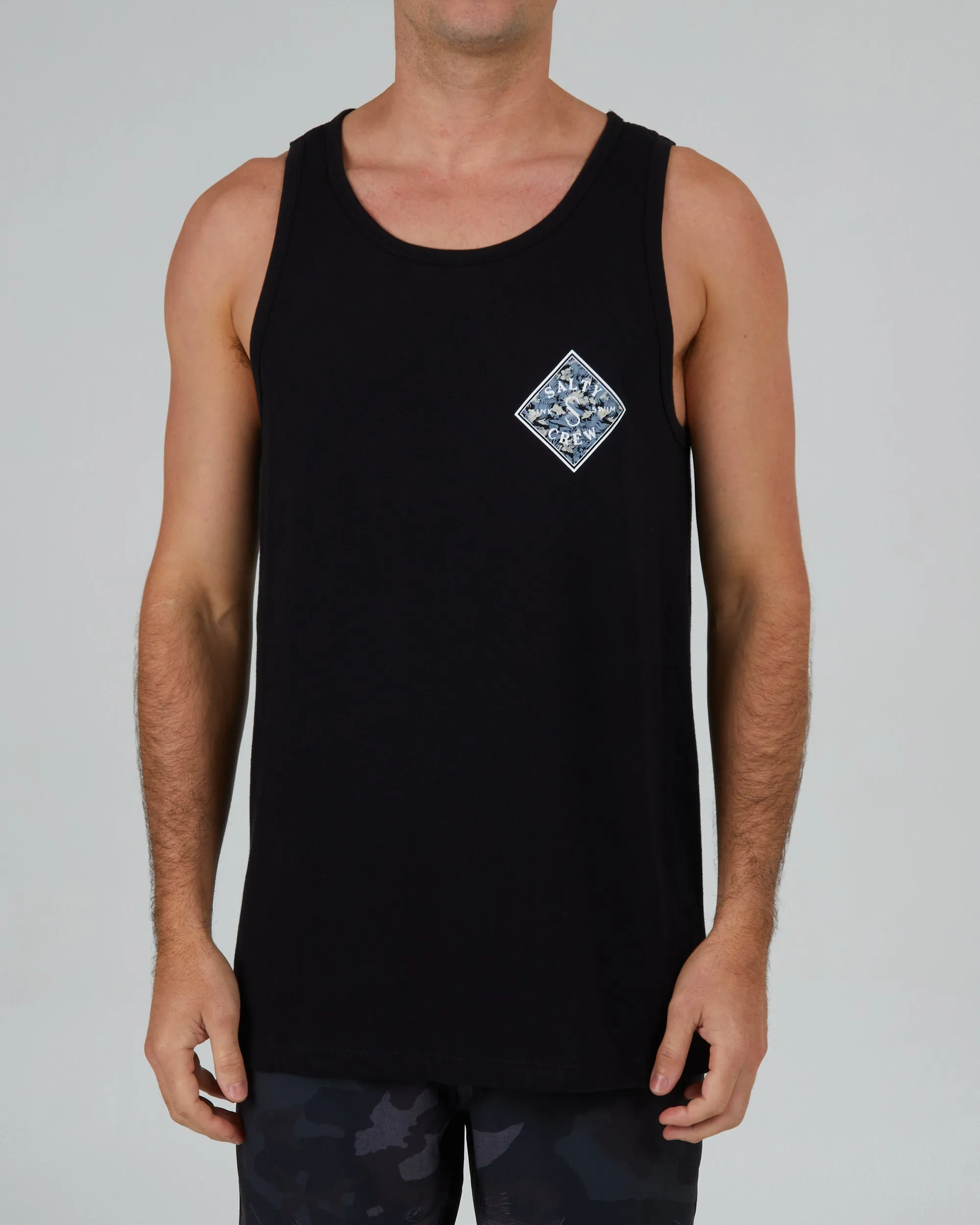 Tippet Tropics Black Tank