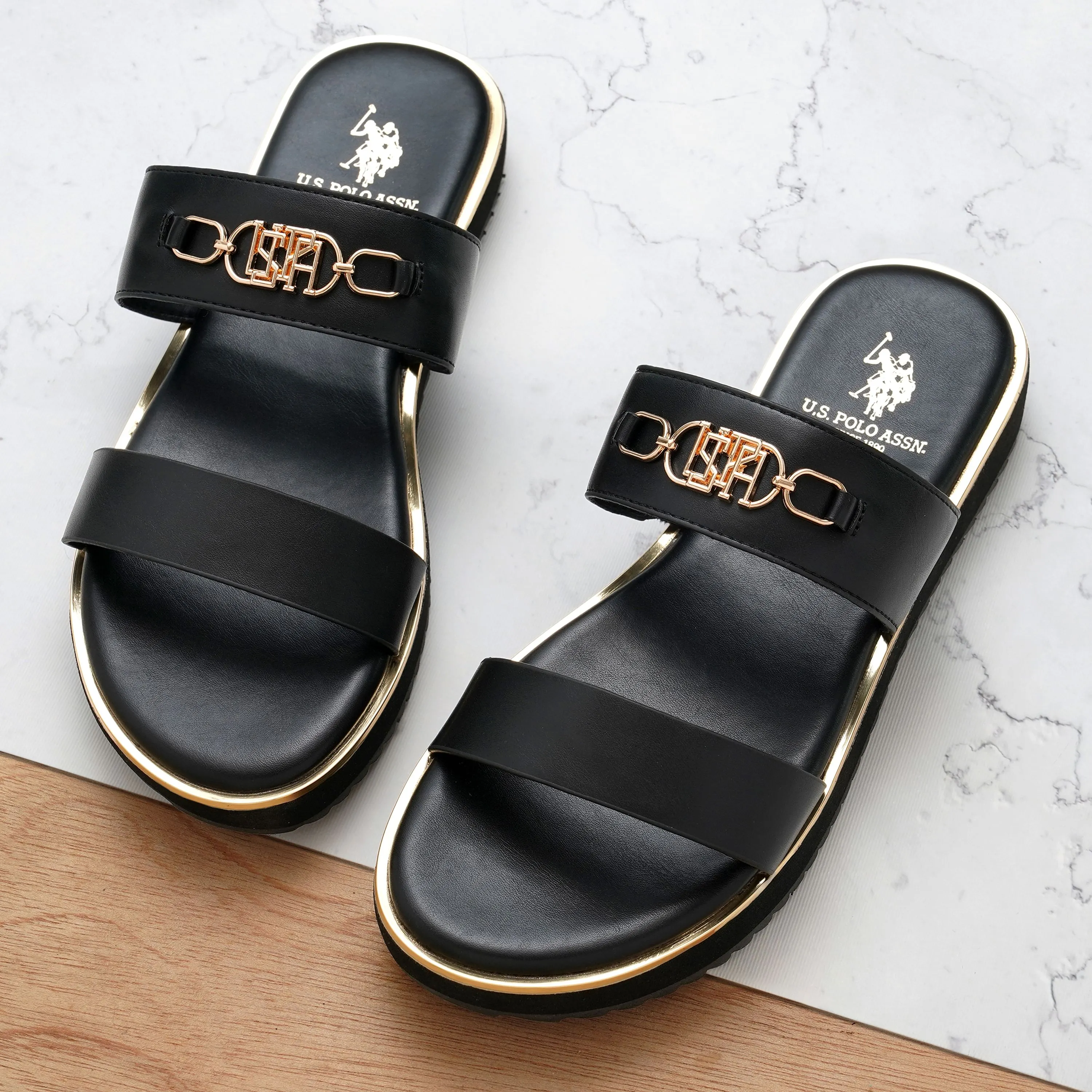 U.S. Polo Assn. Comfort EVA Flat Cinzia Sandals