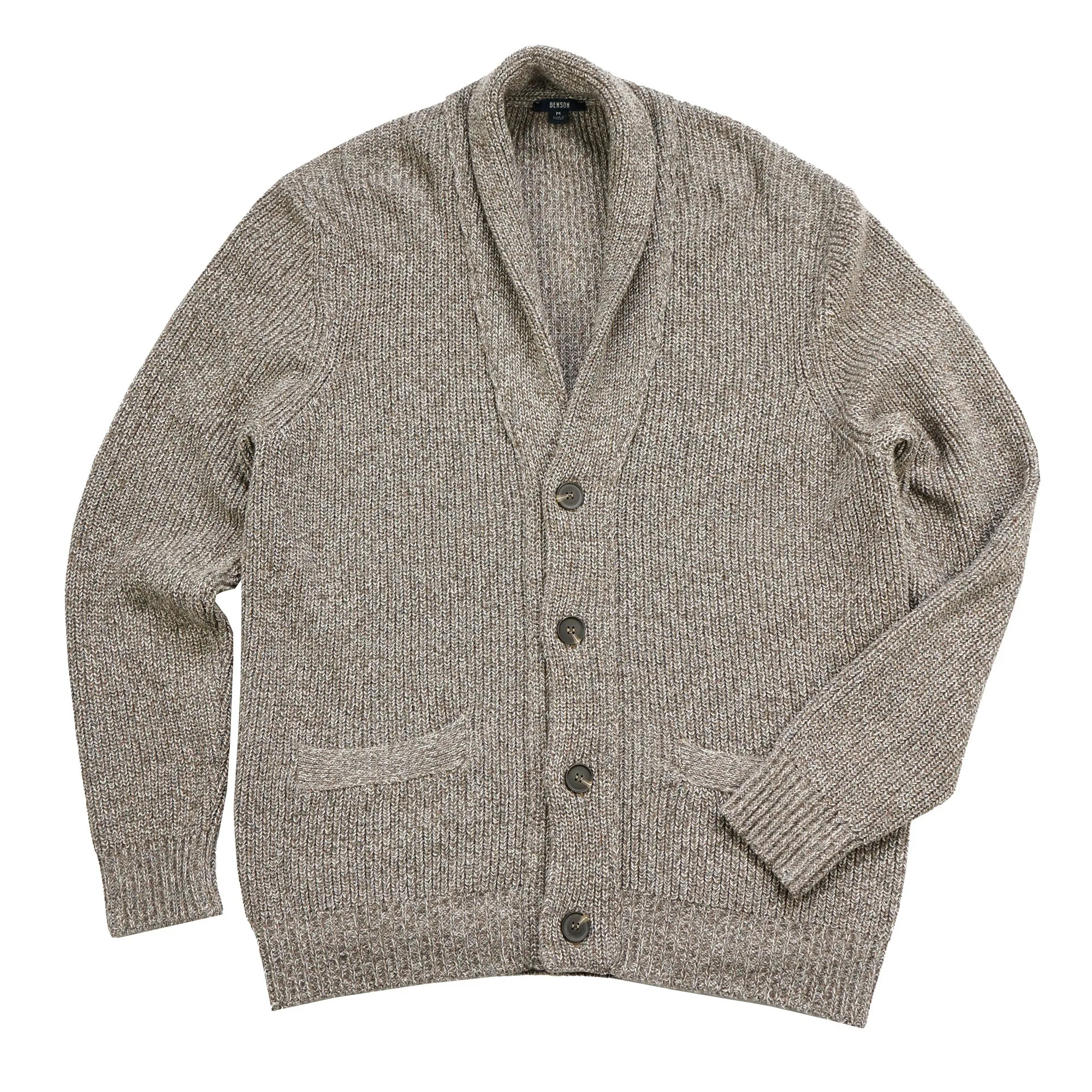 Vancouver Beige Melange Cardigan