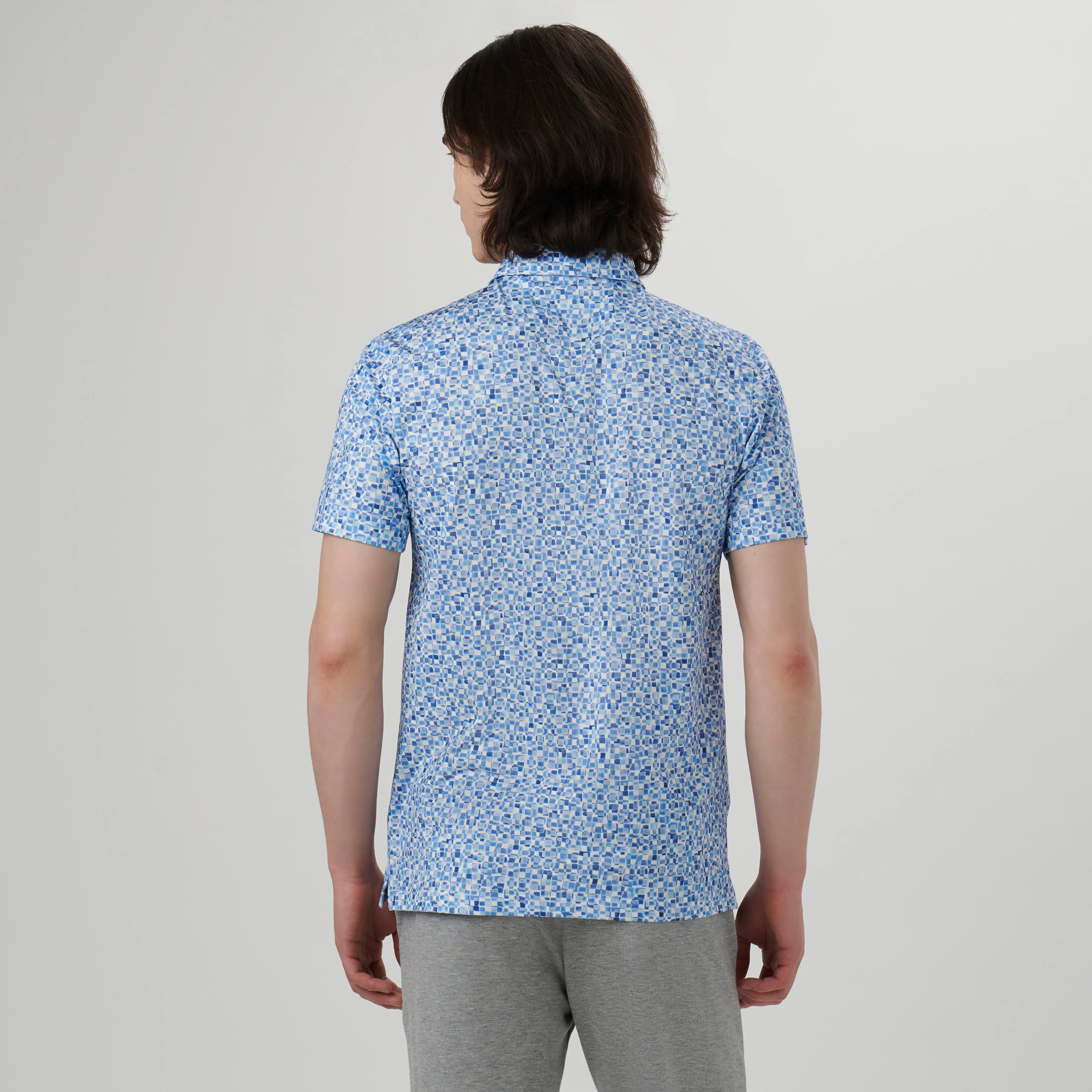 Victor Mosaic Print OoohCotton Polo