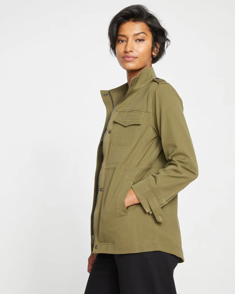 Vineyard Stretch Cotton Twill Jacket - Ivy