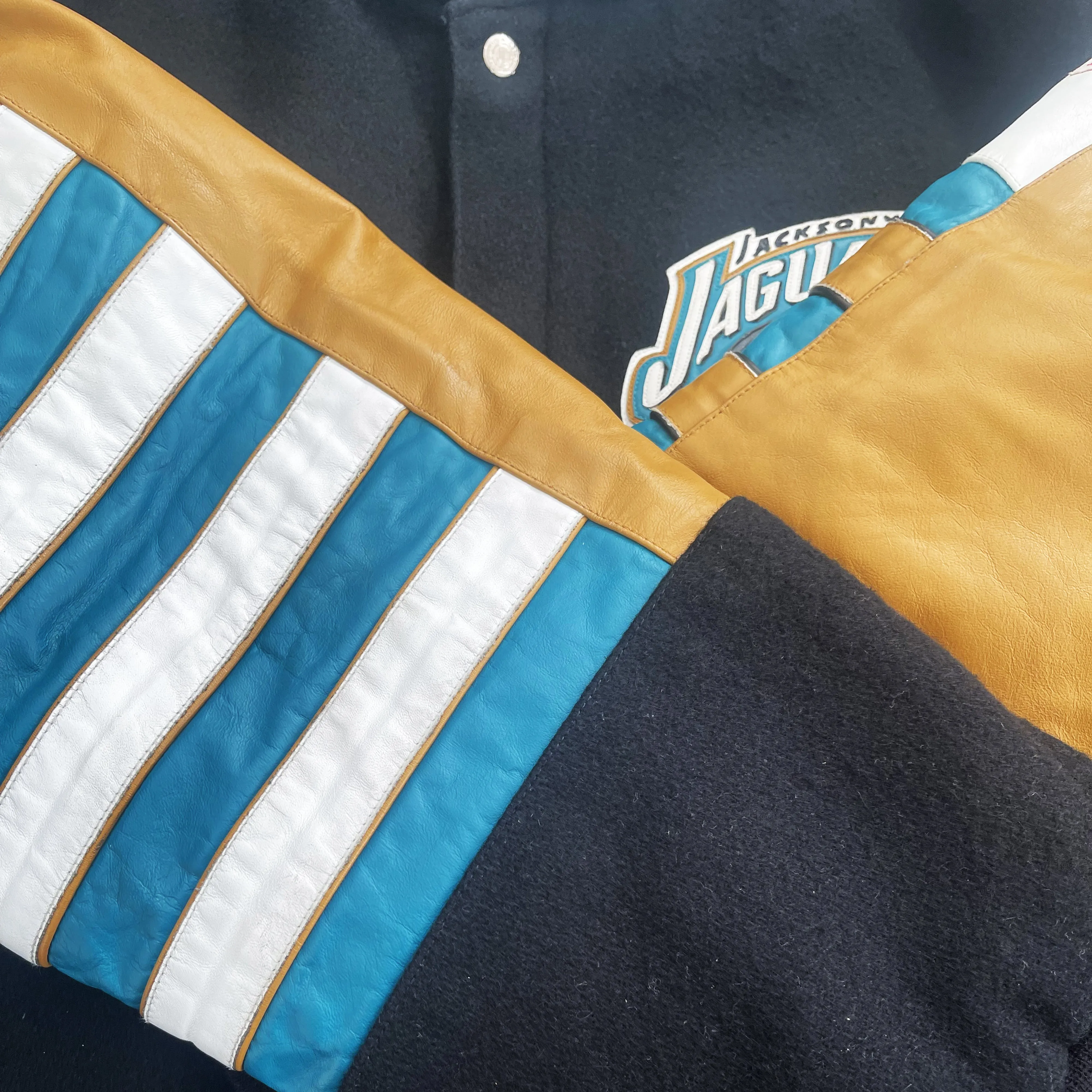 Vintage Avirex Leather Varsity Jacket